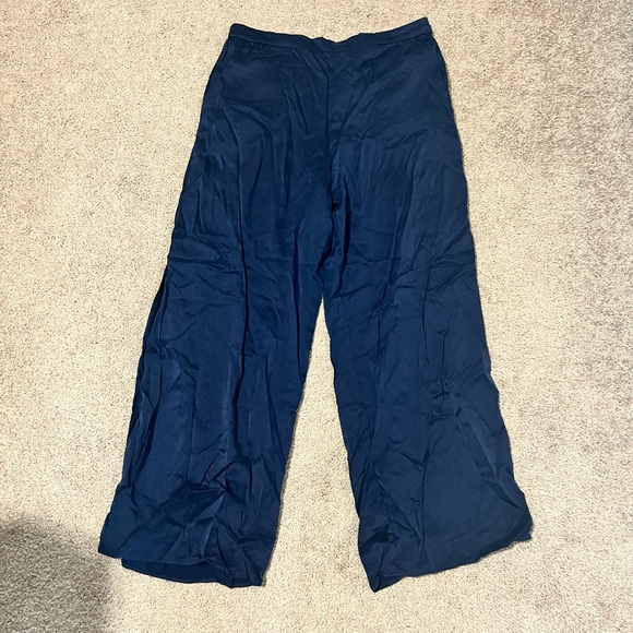 NWOT NAVY Lunya 100% Washable Silk Pajama Pants - Picture 3 of 7